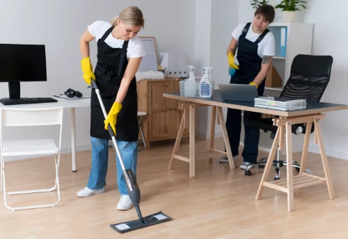 Nettoyage de bureau professionnel à Rimogne